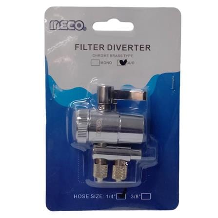 MECO MFD102 DOUBLE BRASS DIVERTERS VALVE (DUO)