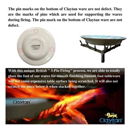 CLAYTAN CRIMSON BLUE 6.2IN CEREAL BOWL