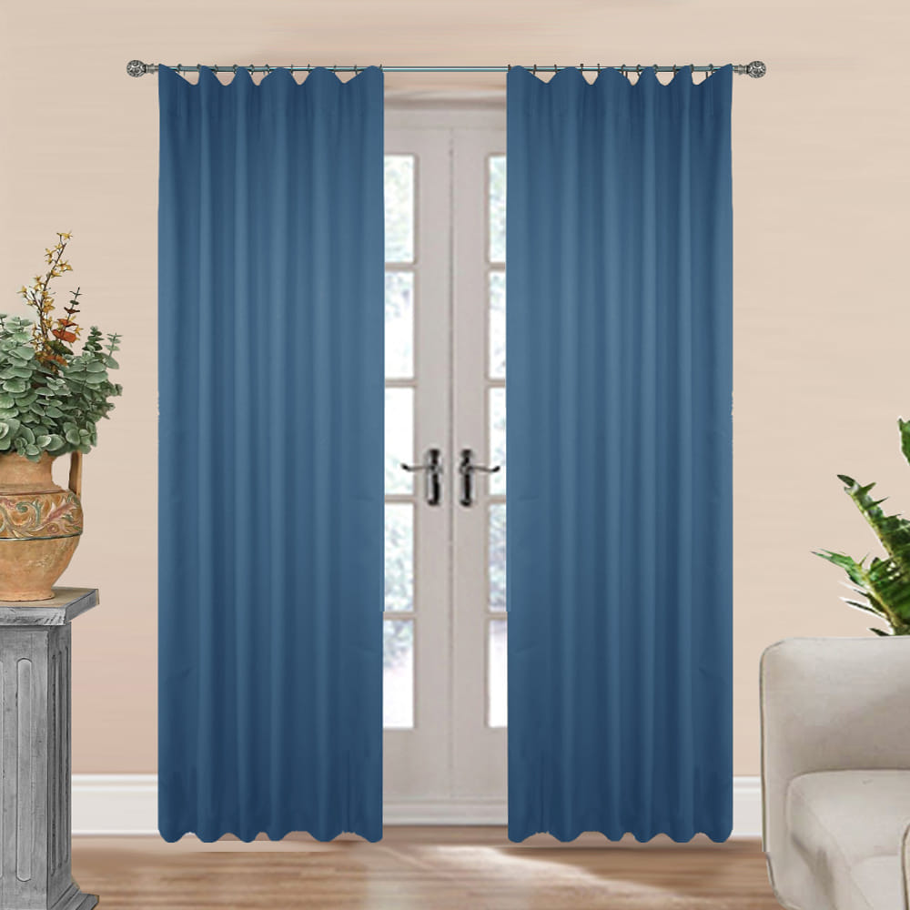 HLS CURTAIN HOOK ZAFA UV 130X180CM BLUE