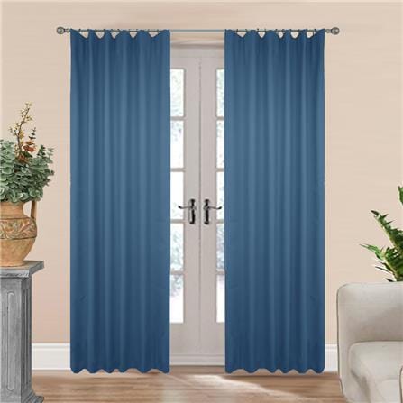 HLS CURTAIN HOOK ZAFA UV 130X180CM BLUE