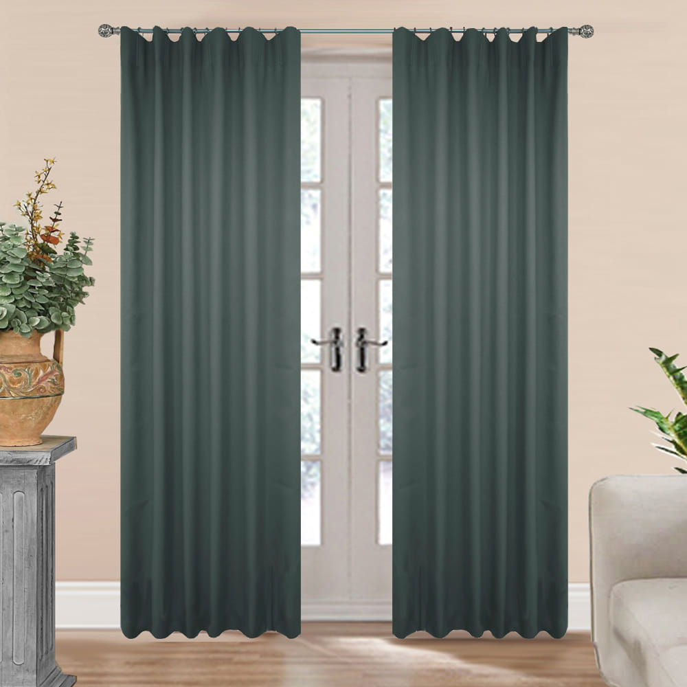 HLS CURTAIN HOOK ZAFA UV 130X310CM GRAY