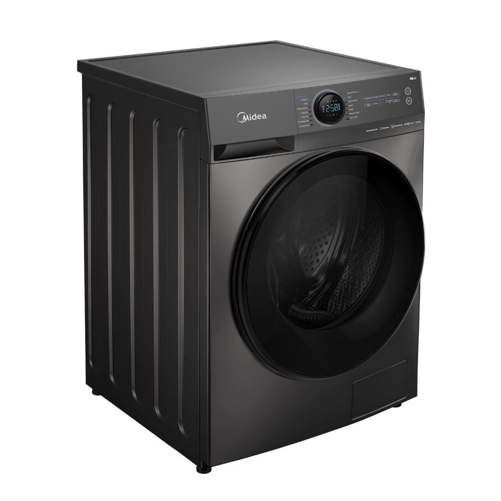 MIDEA FRONT LOAD WASHING MACHINE & DRYER MF200D120WB 12/8KG TITANIUM GREY