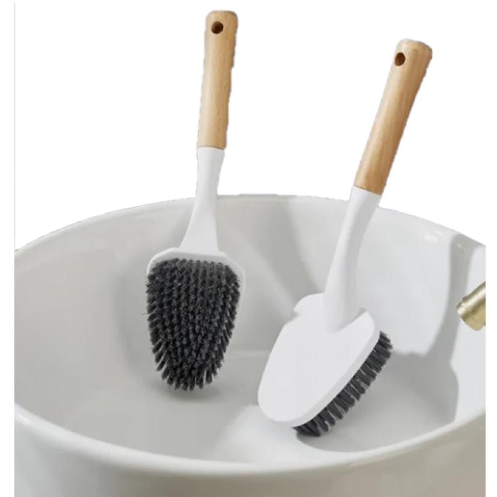 WOODEN HANDLE CLEANING BRUSH MOKU ACCO