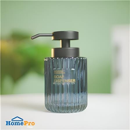 MOYA GLASS SOAP DISPENSER  KE5018B.01J BLUE