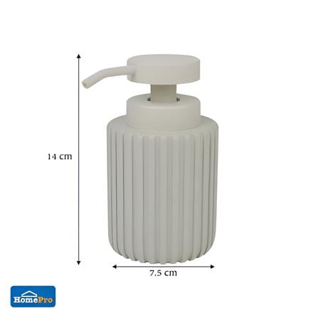 MOYA SOAP DISPENSER POLYRESIN KE2028B.03J GREY
