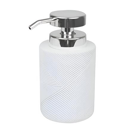 MOYA SOAP DISPENSER POLYRESIN KE2044B.02D WHITE