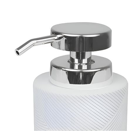MOYA SOAP DISPENSER POLYRESIN KE2044B.02D WHITE