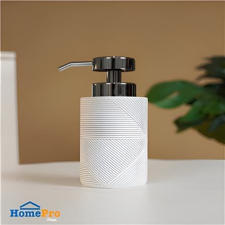 MOYA SOAP DISPENSER POLYRESIN KE2044B.02D WHITE