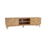 TV CABINET NESTNORDIC LOFTUS 1.8M OAK