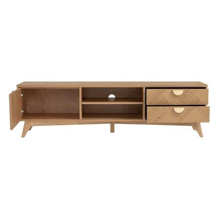TV CABINET NESTNORDIC LOFTUS 1.8M OAK