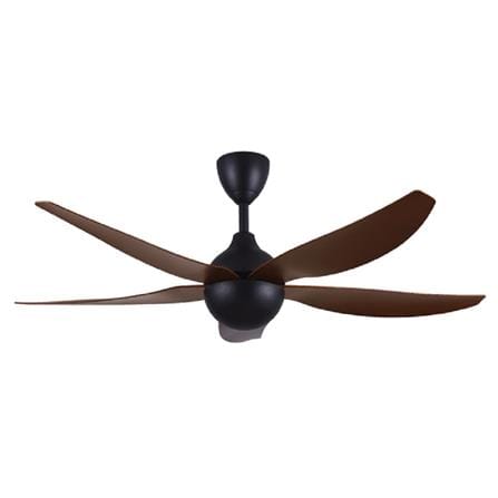 ALPHA CEILING FAN AX80 5BLADES WALNUT ABS 56"