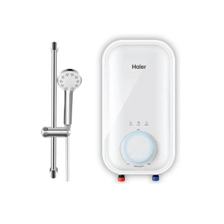 HAIER SHOWER HEATER DC PUMP WITH HAND SHOWER EI39HP1M(W) WHITE
