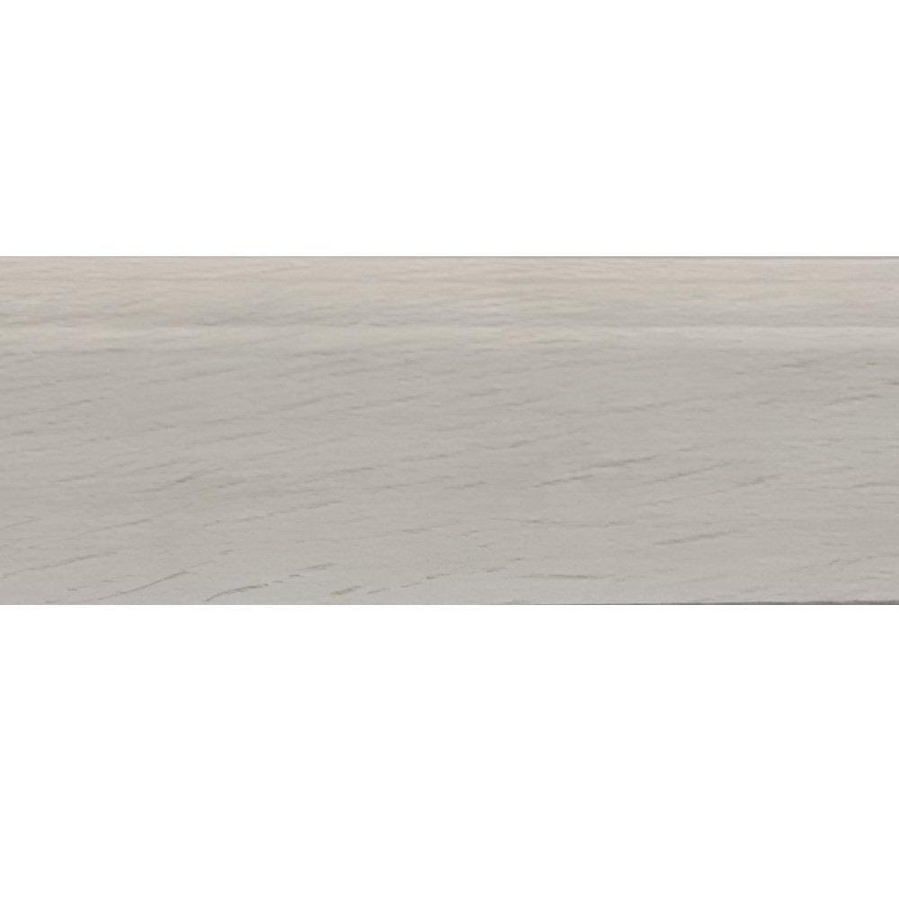 TARA SPC SKIRTING 240X8X1.2CM DBV47 WHITE LIGHT GREY