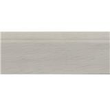 TARA SPC SKIRTING 240X8X1.2CM DBV47 WHITE LIGHT GREY