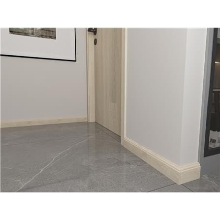 TARA SPC SKIRTING 240X8X1.2CM LQ5183-1 GREY