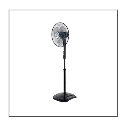 SHARP STAND FAN PJS169GY 16" 50W 3BLADE 3SPEED DARK GREY