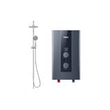 HAIER SHOWER HEATER DC PUMP WITH RAIN SHOWER EI42E-FP3B(MY) NAVY BLUE