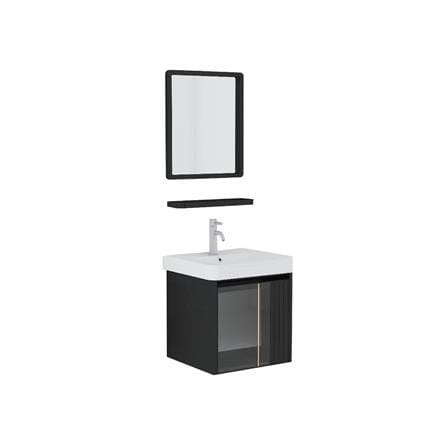 CABANA COUNTER WASHBASIN SET 6IN1 CBFAL5567 BLACK