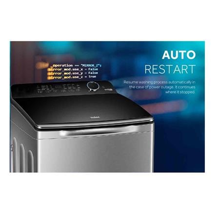 HAIER TOP LOAD WASHING MACHINE HWM70-1269S5 7KG BROWN GRAY