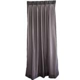 HLS SHEER CURTAIN HOOK VERA 140X220CM GRAY
