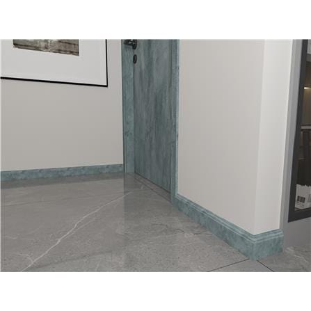 TARA SPC SKIRTING 240X8X1.2CM XJ87001-4 CEMENT