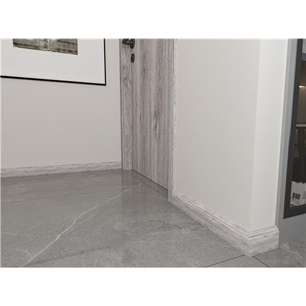 TARA SPC SKIRTING 240X8X1.2CM DBV23 WOOD GREY