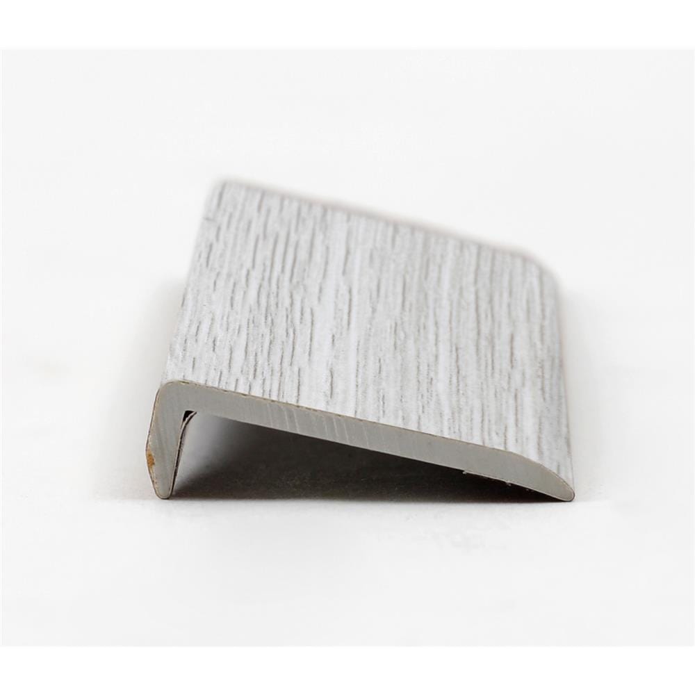 TARA PVC L-PROFILE 240X2.5X0.7CM DBV47  WHITE LIGHT GREY
