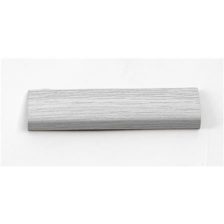 TARA PVC L-PROFILE 240X2.5X0.7CM DBV47  WHITE LIGHT GREY