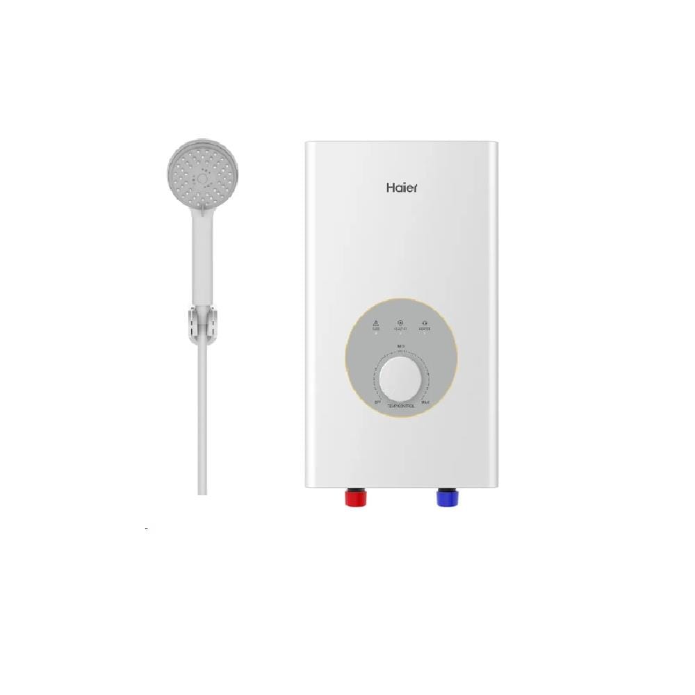 HAIER SHOWER HEATER NON PUMP WITH HAND SHOWER EI38M-F1W(MY) WHITE