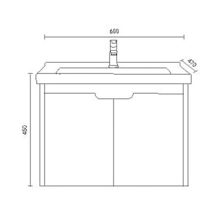 SORENTO COUNTER WASHBASIN SRTBF31513 GREY