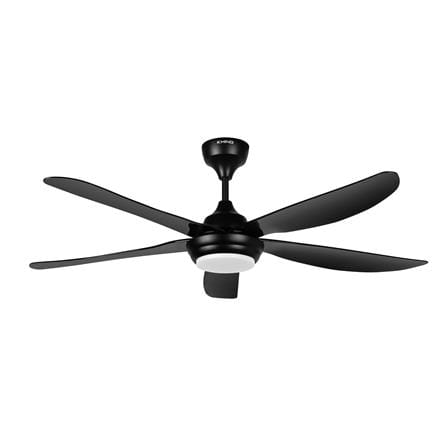 KHIND CEILING FAN CF56DC3RL LED 5BLADES MATT BLACK 56"
