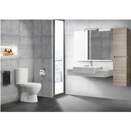 JOHNSON SUISSE 2P TOILET LUTON WBSELT221/WBTS800039WW S-TRAP 180MM 6/3L