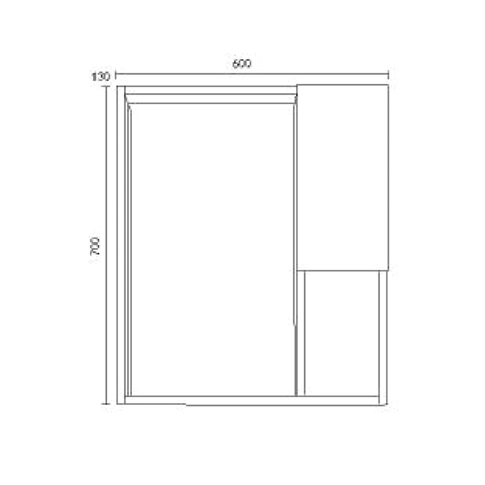 SORENTO CABINET STAINLESS STEEL SRTMCB21512 BROWN
