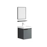 CABANA COUNTER WASHBASIN SET 6IN1 CBFAL5566 GREY