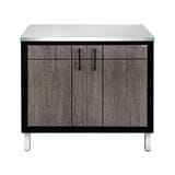 CABIN FREESTANDING KITCHEN CABINET CHIC 90X85CM GREY OAK
