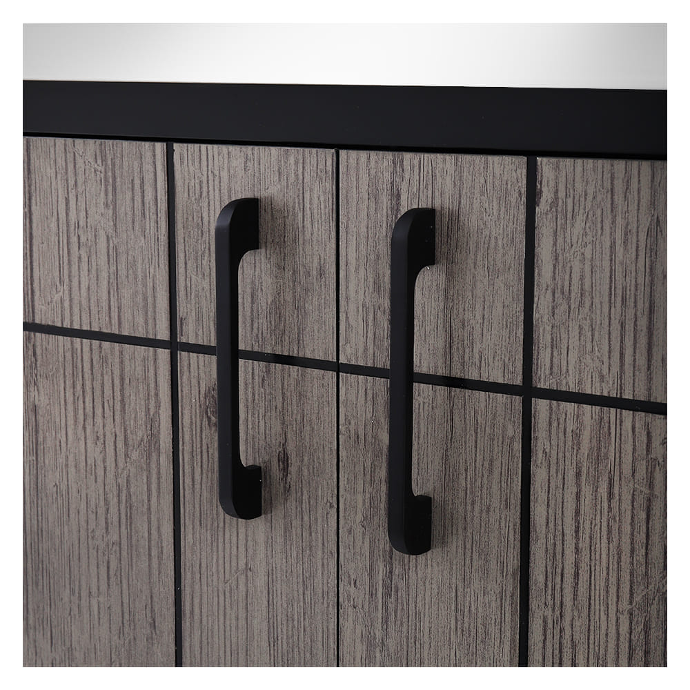 CABIN FREESTANDING KITCHEN CABINET CHIC 90X85CM GREY OAK