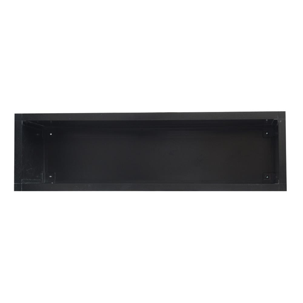 CABIN HANGING SHELF/STORAGE BOX 86X25CM BLACK