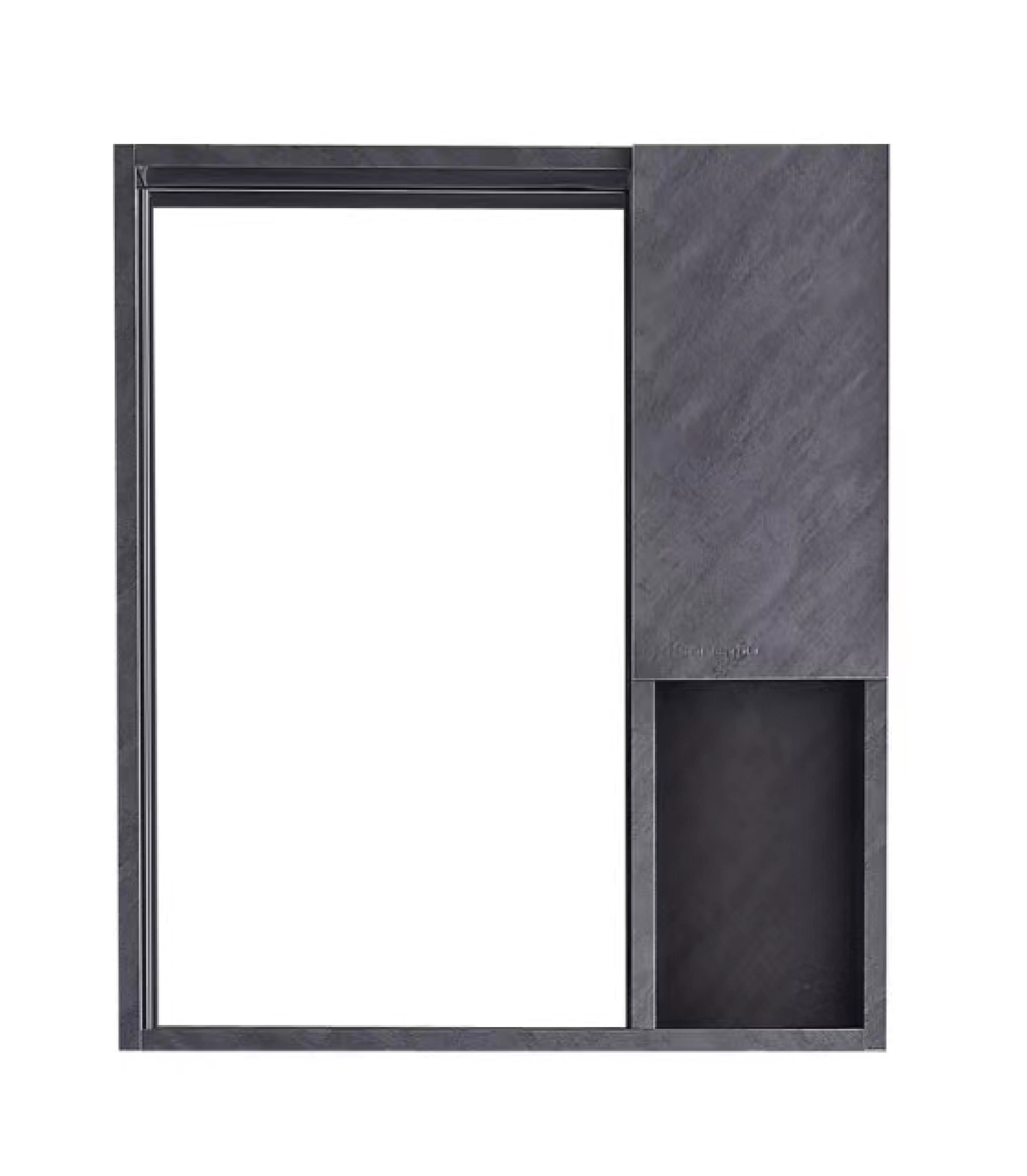 SORENTO MIRROR CABINET SRTMCB21411 GREY