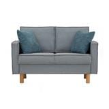 SOFA 2 SEATERS NEXON GREY
