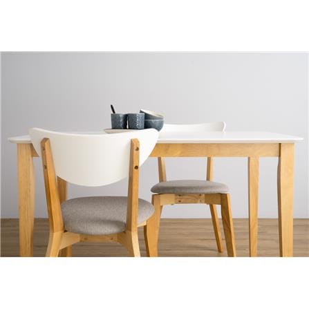 DINING CHAIR NAIDA WHITE OAK