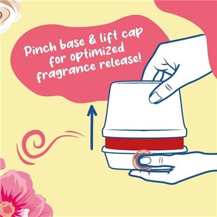 GLADE ESSENCES ELITE SCENTED GEL WHITE ROSES & PEONY 180G
