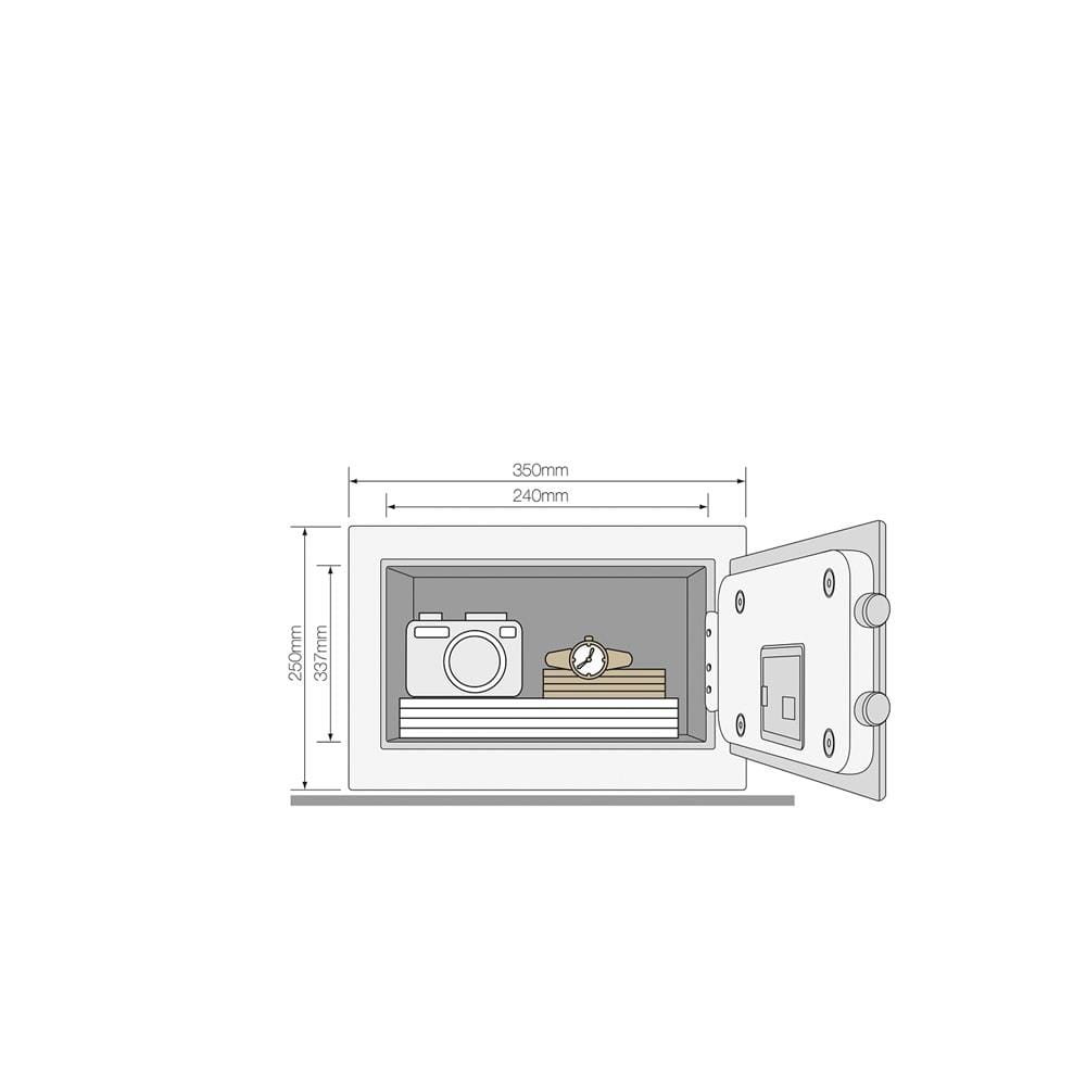YALE YSEM/250/EG1 MAXIMUM SECURITY HOME SAFE