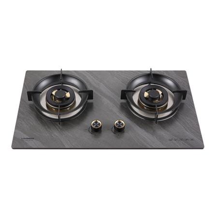 LIVINOX GAS HOB LGH-438G 2B-SL 2BURNER 5.5KW 75CM GREY SINTERED STONE