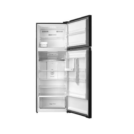TOSHIBA 2 DOOR REFRIGERATOR GR-RT624WE-PGY(22) 530L GLASS BLACK