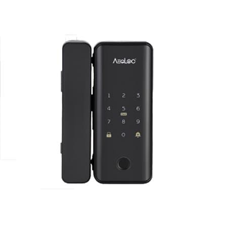 AEGLOC DIGITAL GLASS DOOR LOCK AEG-G10
