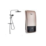 RUBINE SHOWER HEATER DC PUMP WITH RAIN SHOWER RWH-IAD931D-RTRG ROSE GOLD