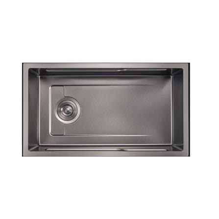 LIVINOX BUILT IN WORK SINK LWS-8045GM 1BOWL STAINLESS STEEL 304 80CM GUN METAL