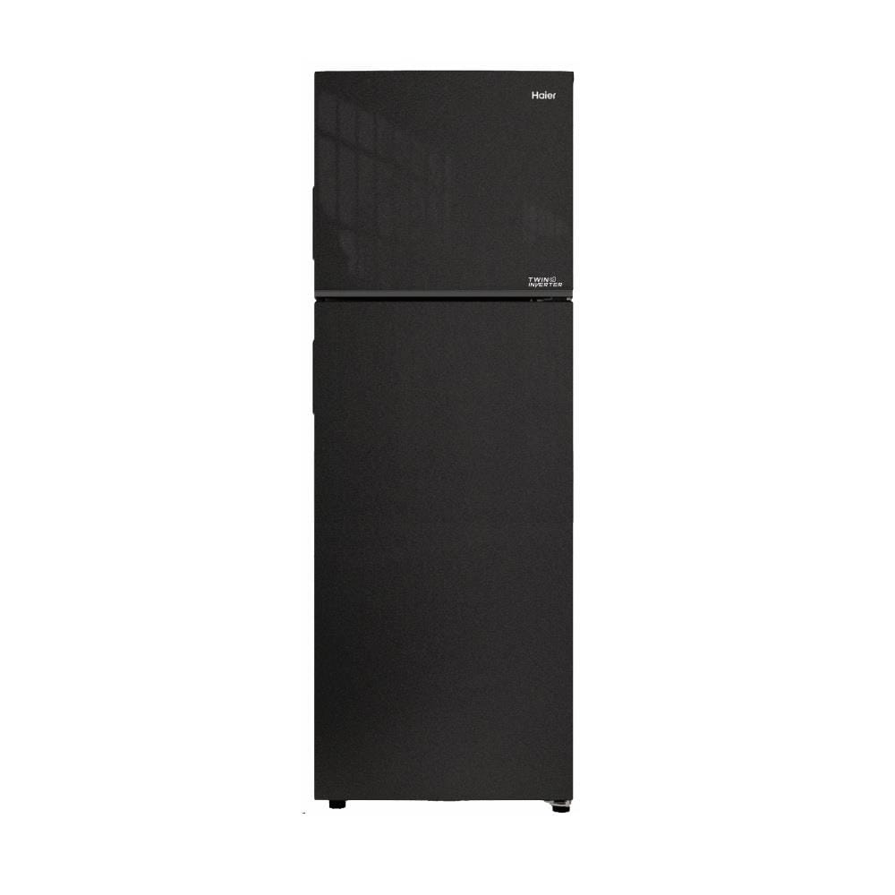 HAIER 2 DOOR REFRIGERATOR HRF-418IHM 418L FLASH BLACK