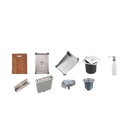 LIVINOX BUILT IN WORK SINK LWS-8652S STAINLESS STEEL 304 1BOWL 86CM
