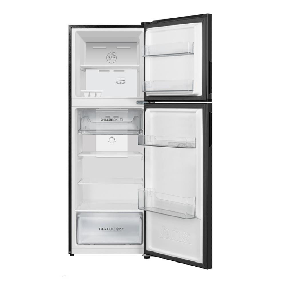 HAIER 2 DOOR REFRIGERATOR HRF-258H 258L FLASH DRILL BLACK